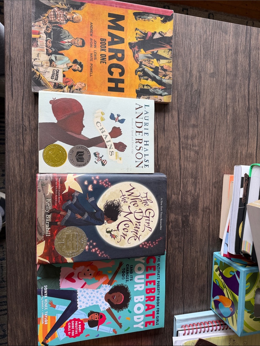 The Girl Who Drank the Moon: March, Book One: Chains: Celebrate your Body